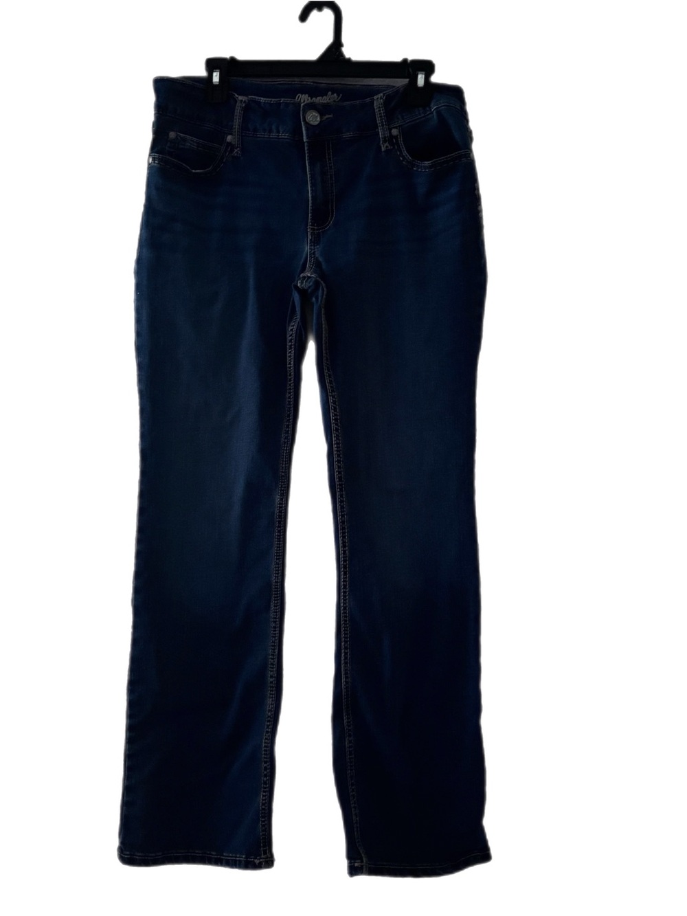Wrangler Women's Dark Blue Boot Cut Jeans - Picture 2 of 10